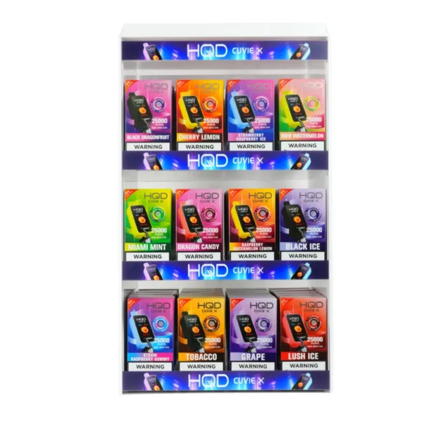 HQD DISPLAY CUVIE X 60 PCS 12 CT - Image 2