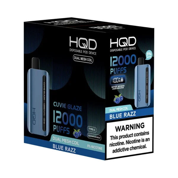 HQD GLAZE 5% 1X5PK DISPOSABLE (12000)